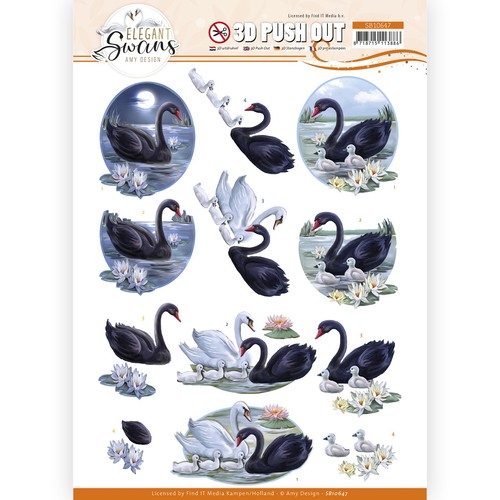 Stanzbogen amy design - -,