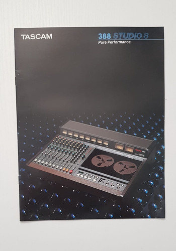 Tascam prospekt broschüre 388 - tascam,