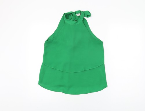 Zara damen grün polyester - zara,