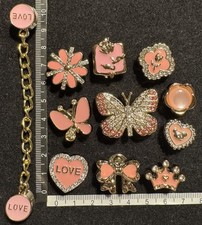 11 Stck. Gold Rosa Funkelnder