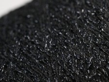 B33 (60€/kg) 250g SOFT EFFEKTWOLLE SCHWARZ SEIDENGLANZ (7) Zwirn Wolle Garn Lace