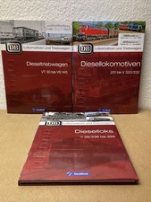 3x Lokomotiven und Triebwagen Bücher: Dieselloks / Dieseltriebwagen - Gebraucht
