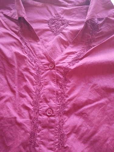 Bluse vintage weinrot - bluse,