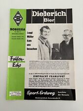 borussia mönchengladbach Fohlenecho 1972