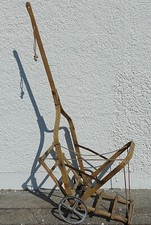 alter Rolldie Handwagen -