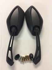 E-geprüft Rückspiegel Universal Alu Legierung 8/10mm Motorrad Moped Roller 