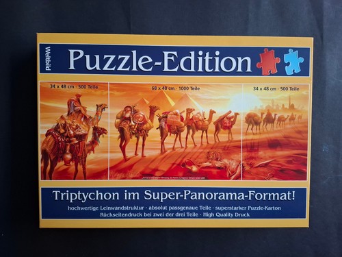 Puzzle triptychon einzug ins - triptychon,