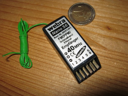 Empfänger webra nano - s,