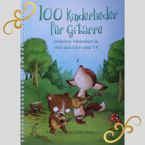 100 kinderlieder für gitarre - 100,