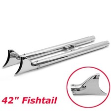 42" Fishtail Auspuff