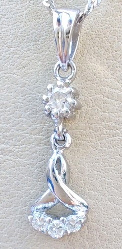 18k weißgold diamant - 18k,