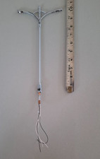 HO LED Straßenlampen H0 Doppel-Peitschenleuchten, 8 Stück