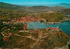 Porto Ercole Fliegeraufnahme Rocca Spagnola