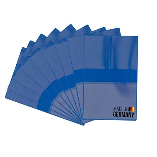 10x kfz schein hülle - 10x, blau