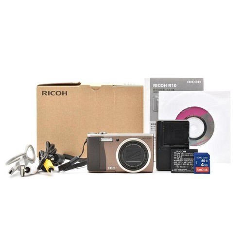 Ricoh r10 braune kompakte - ricoh,