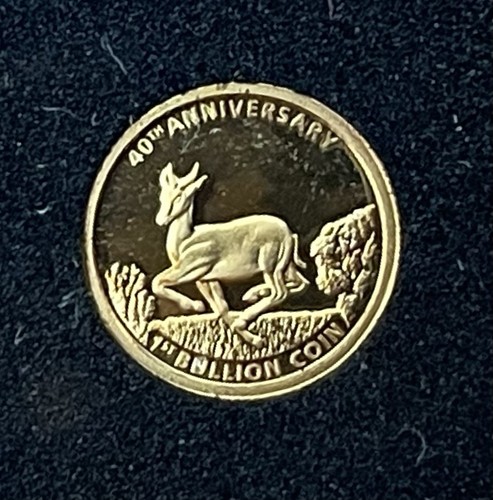 40th anniv krugerrand 2007 - anniv.,