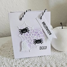 * Stanzschablone * Herz Spinnennetz * Halloween *