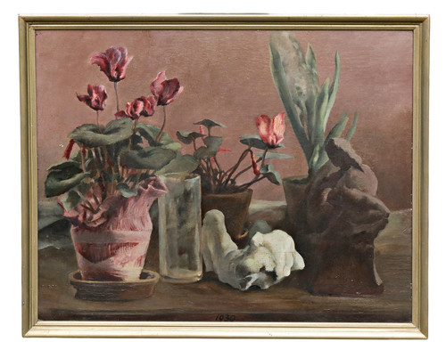 Stillleben blumen topfpflanzen - stillleben,