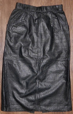 NORMA Damen echt Leder Rock