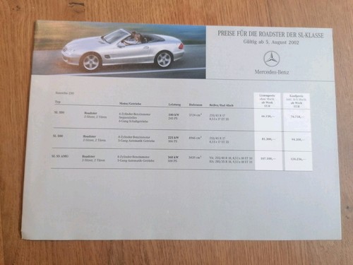Mercedes klasse r230 - mercedes, sl-klasse