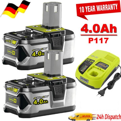 Für ryobi akku 18v - 2x,