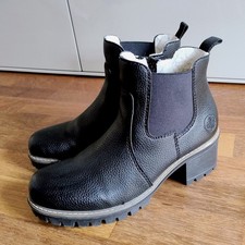 **Rieker** schwarze Stiefelette, Gr. 39, Neuwertig !!