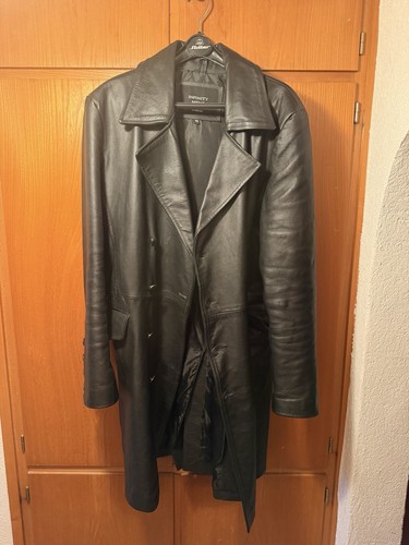 Leder mantel herren echt - –,