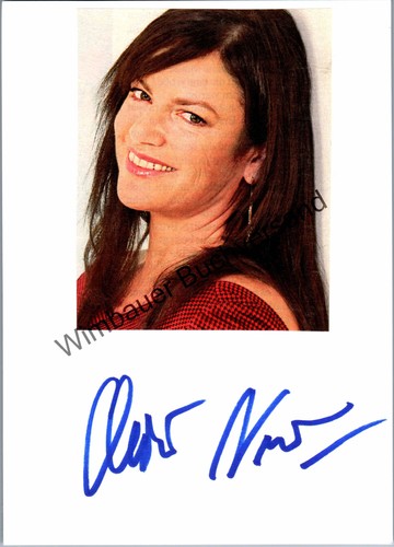 Original autogramm christine - autogramm,