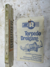 SACHS Papiertüte Verkaufs Tüte Werbung Torpedo Dreigang Oldtimer Fahrrad