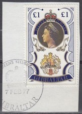 Gibraltar 1977 Θ Mi.347 A