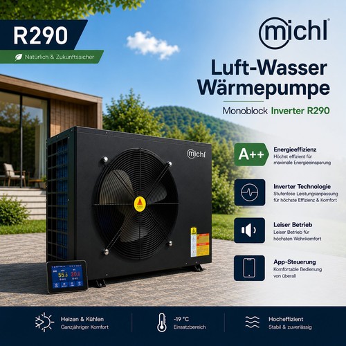 Michl luft wasser wärmepumpe - michl, luft-wasser