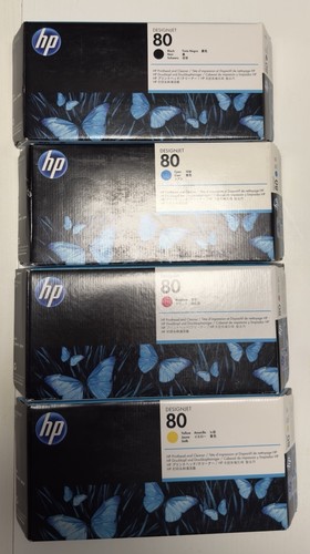 Schwarz cyan gelb - hp, 80