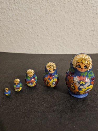 Matroschka puppen 5teilig - puppen,