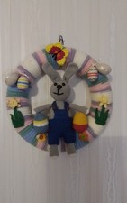 Türkranz gehäkelt ostern - türkranz,