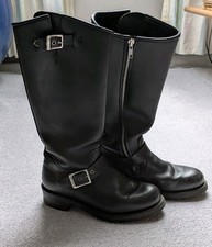 Harley Davidson schwarze Motorrad-/Bikerboots Gr. 38 - getragen gut erhalten