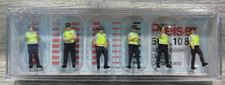 Preiser 1:87 H0 #10811 DB-Sicherheitspersonal, 6 lackierte Miniatur-Figuren