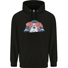 Hunde Englisch Bulldogge Herren Kapuzenpullover
