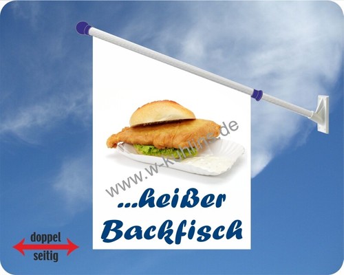 Flagge fisch backfisch - flagge,,