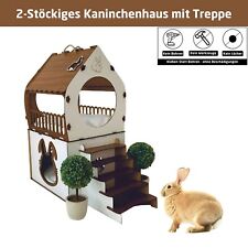 XL Kaninchenhaus Hasenhaus Nagerhaus Kleintierhaus Kaninchenhütte Hasenhütte NEU