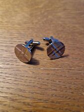 Manschettenknöpfe silberfarbig Retro Vintage Business Hemd Schmuck Herrenschmuck