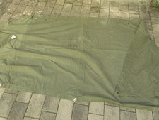 Original US Army Zeltplane Oliv OD WKII 1944 Tent Cover WWII 1. Modell Mint WKII