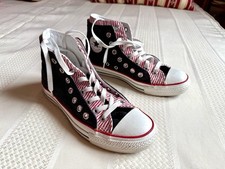 Außergewöhnliche Converse Chucks All Star Gr. 39 blau rot | Sehr guter Zustand