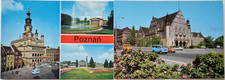 Postkarten Lot 2 x Poznań