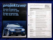 AUDI A4 projektzwo Prospekt
