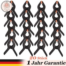 20 Stk Zwingen Federklemmen