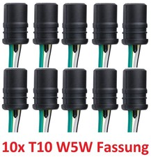 10x T10 W5W Lampen Fassung