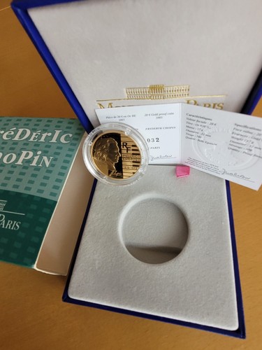 Euro gold frederic - 20, chopin