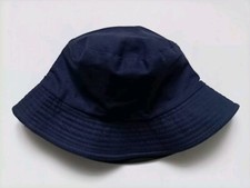 2in1 Fischerhut Hut Mütze Marineblau/Schwarz aus Baumwolle Einheitsgröße 