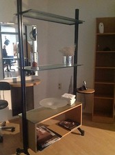 RaumTeiler- Regal-Warenpräsentation-Friseur BARBER  Friseureinrichtung TOP
