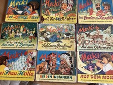 9 Bücher Mecki – 50er J